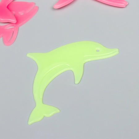Stick phosphorus plastic "dolphins" set 6 pcs 20x13 cm-1