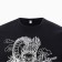 T -shirt male "Dragon", black color/white print, size 58