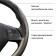 Braid Azard Race, eco-leather, carbon fiber inserts, gray stitching, rr m, black