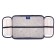 Penal 1 section, 130 x 210 x 40 mm, 2 folding strips, fabric, calligrata top, Content "Anime", mix