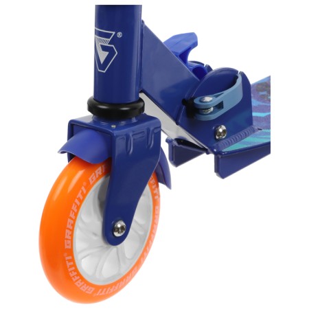 Sugan Graffiti Comfort 120, folding, aluminum, Pu 120 mm wheels, ABEC 7 Carbon-2