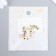 Decor for creativity metal, enamel "Skeleton of fish" white-pink 2x0.8 cm
