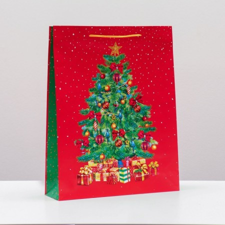 Gift package "New Year tree with gifts", 33 x 42.5 x 10 cm