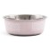 Bowl with silicone base "lace", pink, 300 ml