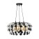 Lamp Bayerlux "Dixie" 3he27 40W Black 45x45x22-122cm