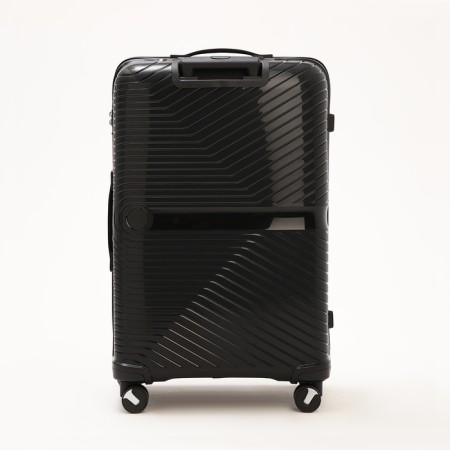 Big suitcase 28 ", lightning department, code castle, 4 wheels, black color-5