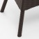 The table "Rattan Ola Dom" Round with glass, brown, 70 x 70 x 72 cm