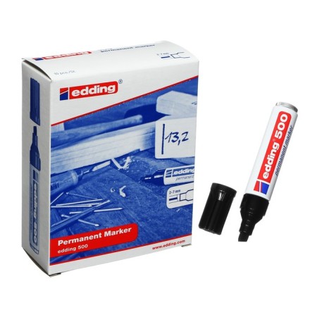 Permanent Edding E -500/1 marker, mowed, 2.0 - 7.0 mm, black