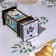 LED figure "Bronze Lantern with cats" 5 × 12 × 5 cm, plastic, batteries AG13x3, glow warm white