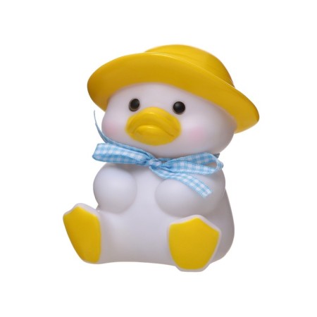 Nightlight "duckling" LED from batteries yellow 7x8.5x11 cm Risalux-7