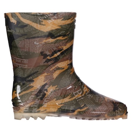 Men's boots S-10R, PVC, camouflage mix, size 39 (247)-4