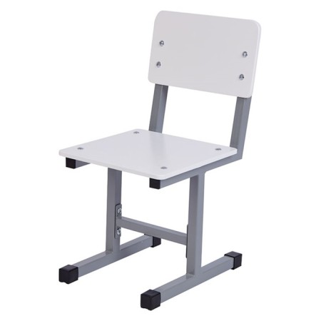 Chair Polini Kids City S "Pupil", 5 group, color gray/white
