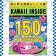 Album 150 stickers, Kawaii Inside, anime