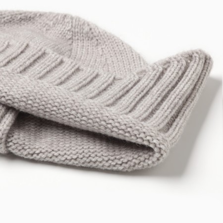 Women's hat minku, light gray color, rr 56-58-4