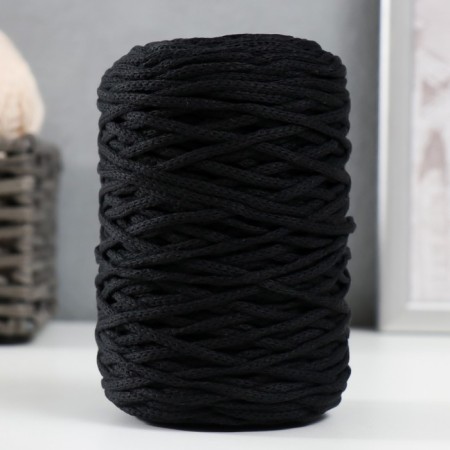 Knitting cord without core 70% cotton, 30% polyester width 3mm 100m/160 ± 10g (111)