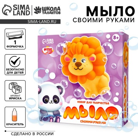DIY soap. Set for creativity "Brave lion"