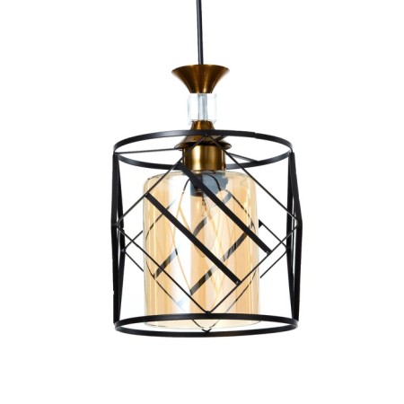 Bayerlux lamp "Kuara" E27 40W black 28x28x19-119 cm-4