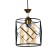 Bayerlux lamp "Kuara" E27 40W black 28x28x19-119 cm