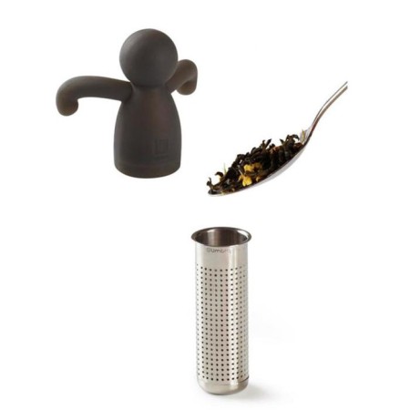 Buddy tea brewing container, black color-2