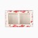 Box for 2 sweets with cells "from the heart", 10 x 6 x 3 cm