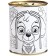 Porelk-coloring with paints "Sky", puppy patrol