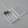 Garland “thread” 2 m, IP20, transparent thread, 20 LED, white glow, 2 modes, AAH3