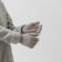 Children's gloves minku "plain", col. Dark gray, rr 16 (10-12 years)