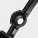 Magistro Alum Black garlic press with bones pusher, black color