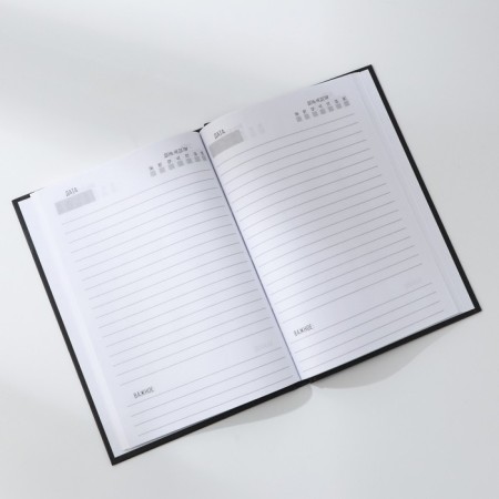 Diary in a solid cover A5, 80 L "Blue"-1
