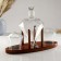 Mini -bar Rubin, on a stand, skeleton - 880 ml, glasses - 200 ml, 32.5 x 13 x 23.5 cm