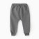 Pants for a boy, dark gray color, height 80 cm