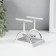 Newtonian pendulum "balls" silver 9x9x8 cm