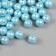 Set of beads "Pearls" d 10 mm, 250 gr, gray-blue
