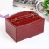 Casket to the leatherette to jewelry "Bordeaux" 20x15x11 cm