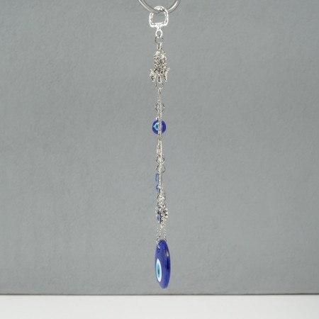 Suspension from the evil eye Metal "Wings" 6x22 cm-1