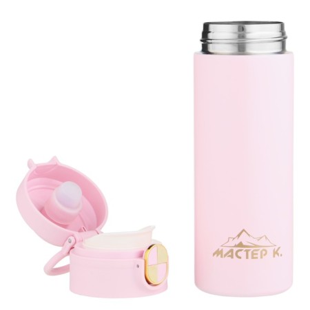 Thermal circle, 420 ml, Simple "Master K", retains heat up to 8 hours, pink-3