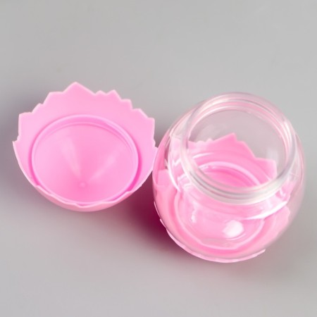 Scrapbooking jar of plastic "Egg with a shell" 157 ml ts.-2