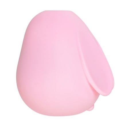 Vacuum-wave stimulator Qli by Flovetta Bun, 6.5 cm, silicone, pink color-4