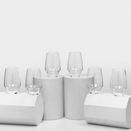 A set of water for water Open Up, 350 ml, crystal glass, 6 pcs