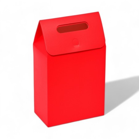 Box-pack with a pen, red, 27 x 16 x 9 cm-2