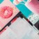 Apron Ethel Pink 70x60 cm, 100% cotton, sarzha 190 g/m²