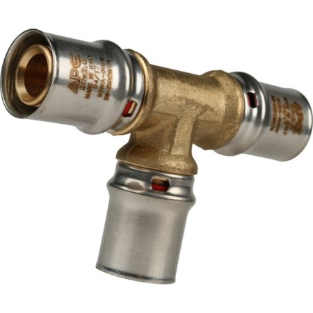 The tee-press Stout SFP-0006-202020, D = 20 mm, brass-2