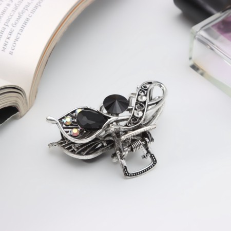 Hair crab "Jum" Vetochka, 5 cm, silver-2