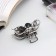 Hair crab "Jum" Vetochka, 5 cm, silver