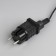 Girlyanda "Bels Light" 5 m with nozzles "dew", IP44, UMS, dark thread, 50 LED, glow of Multi, 3 V