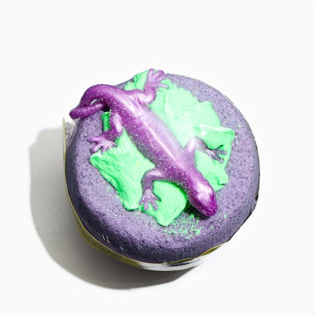 Happyki bath bomb "Do not touch my tail" with foam and a toy mix, 160 g-7