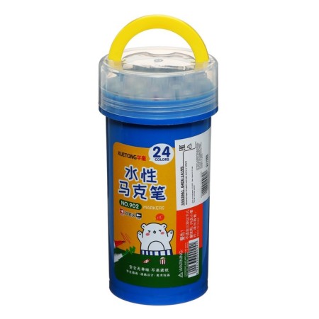 Flomasters 24 colors soft brush in a tube-6