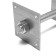 Anker "Tundra", adjustable in height, M24, 200x120x4 mm