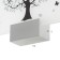 Bra "tree" LED 6W 4000k white 24x6x24 cm