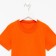 T -shirt for nursery, orange color, height 140 cm